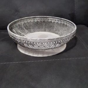 Rustic Metal Decorative Bowl